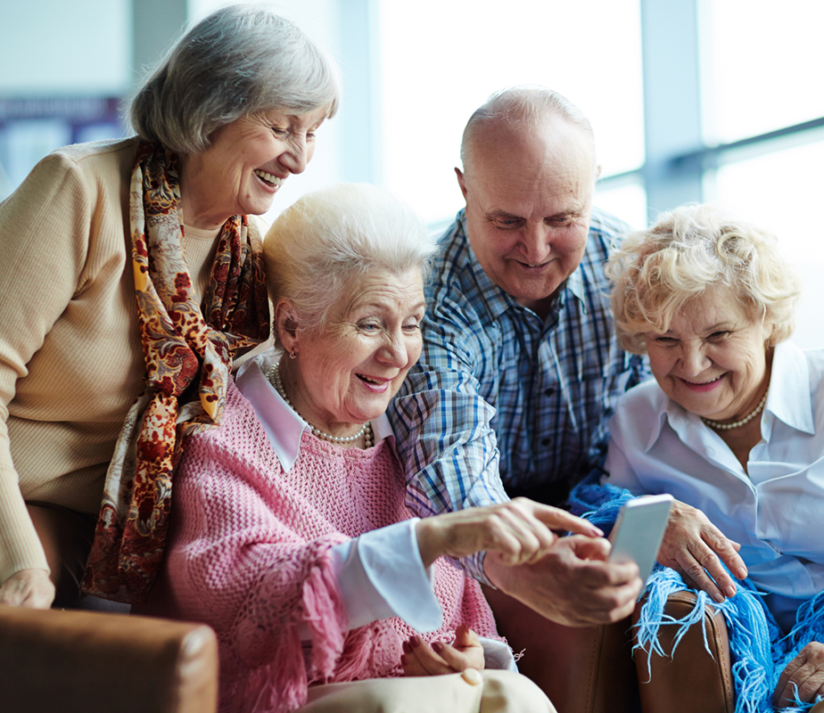 Senior community residents in OKC